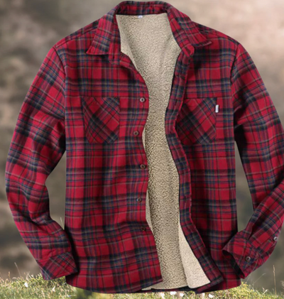 Chaqueta Polar Térmica para Hombre Talla Grande - Image 6
