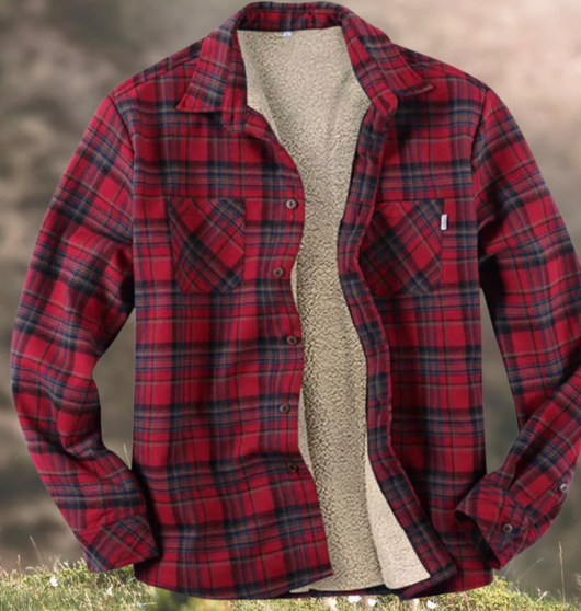Chaqueta Polar Térmica para Hombre Talla Grande - Image 6