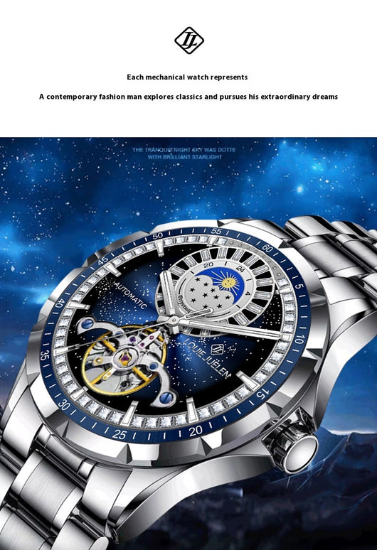 Reloj Automático Resistente al Agua para Negocios y Ocio - Image 10