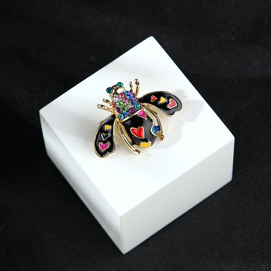Broche Abeja con Gotitas de Amor - Image 2