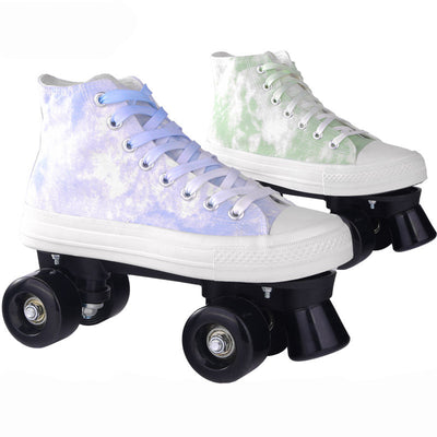 Patines de Lona Camuflaje con Ruedas Dobles para Adultos - Image 12