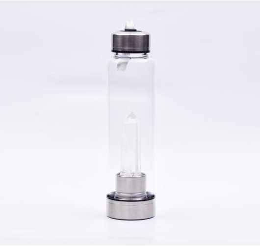 Vaso de Agua con Columna de Cristal Hexagonal - Energía y Bienestar - Image 14