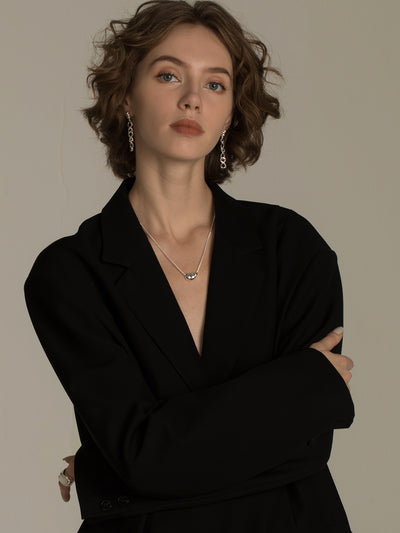 Collar Clásico de Oro con Dije Lingote Elegante y Versátil - Image 3