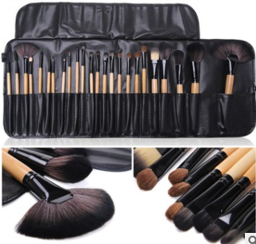 Set de 24 Brochas de Maquillaje Profesional con Cerdas Naturales - Image 6