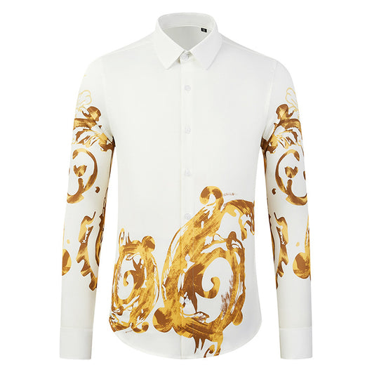 Camisa Ejecutiva Antiarrugas sin Planchado Slim Fit Manga Larga - Image 19