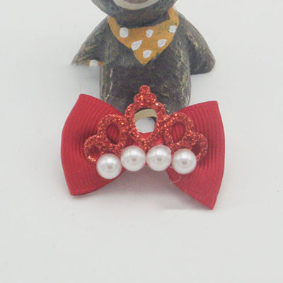 Accesorios para Mascotas - Moño Floral Elástico para el Cabello - Image 4