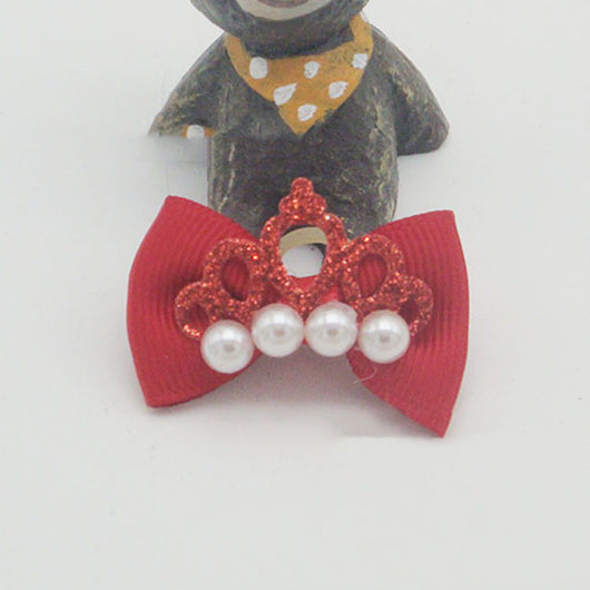Accesorios para Mascotas - Moño Floral Elástico para el Cabello - Image 4