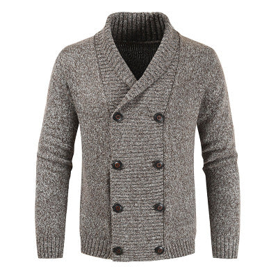 Cardigan Doble Abotonado Casual para Jóvenes - Image 10