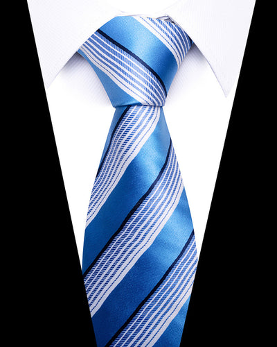 Corbata Ejecutiva a Rayas 8cm - Elegancia Profesional - Image 21