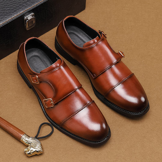 Zapatos de Cuero Casuales para Hombre Talla Grande - Estilo Ejecutivo - Image 17
