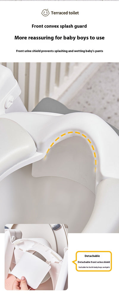 Escalera de Baño Infantil con Asiento de Inodoro y Reposapiés - Image 19