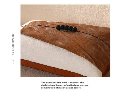 Funda de Almohada Premium Algodón y Lino Estilo Chino Contemporáneo - Image 17