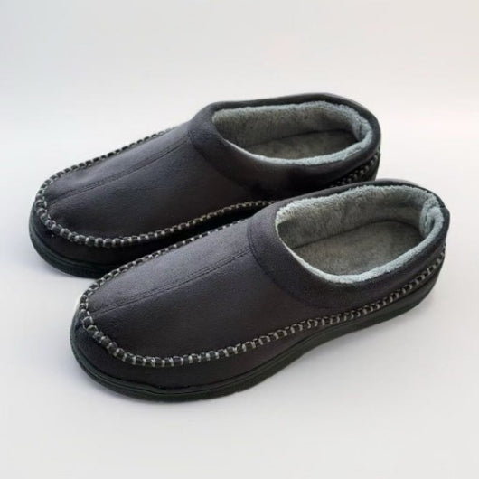 Pantuflas para Hombre con Suela Antideslizante y Forro Cálido en Gamuza - Image 9