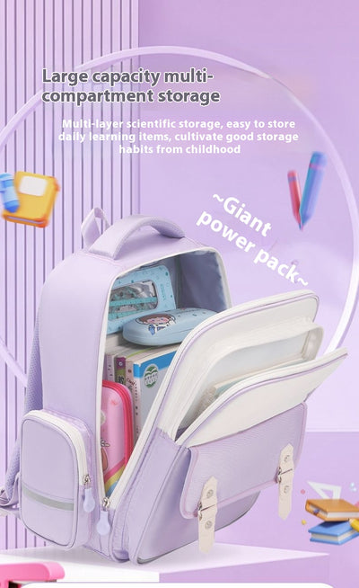 Mochila Escolar Ergonómica Turtle - Gran Capacidad y Alivio de Carga - Image 24
