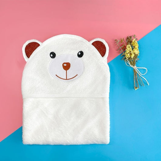 Poncho Toalla de Baño Infantil Todo en Uno con Capucha en Fibra de Bambú Clase A - Image 7