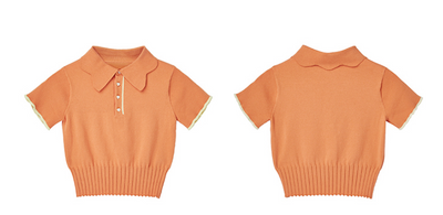 Polo de Punto con Cuello Tejido - Image 10