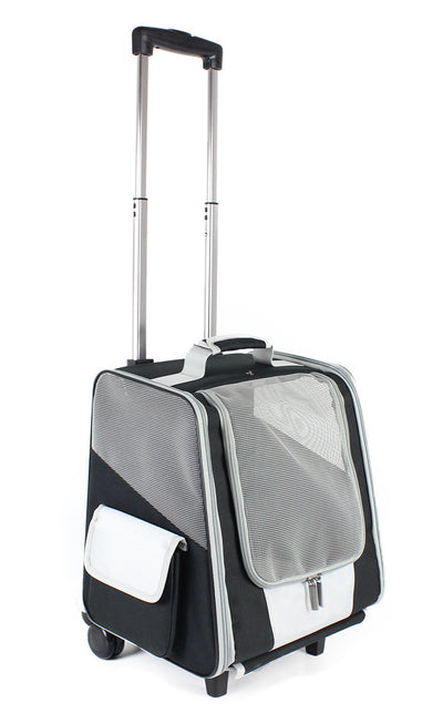 Mochila Transportadora Respirable para Mascotas con Ruedas - Image 23