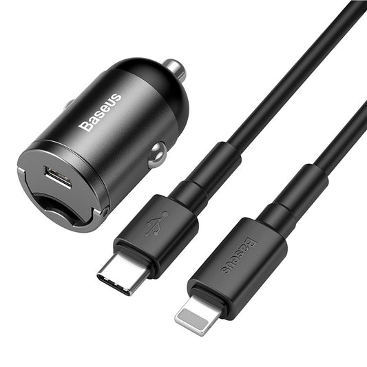 Cargador Rápido para Auto Baseus Huixiaoxing 30W - USB Simple