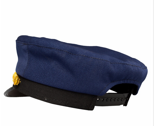 Gorra Náutica Retro Coreana Azul Marino Unisex - Image 2