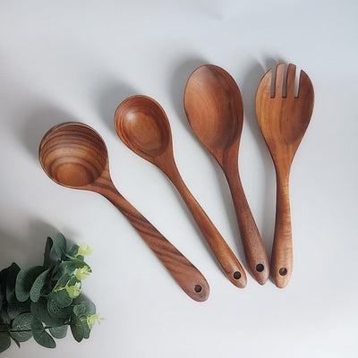 Set Sartén Antiadherente con Cuchara de Madera para Arroz - Image 21