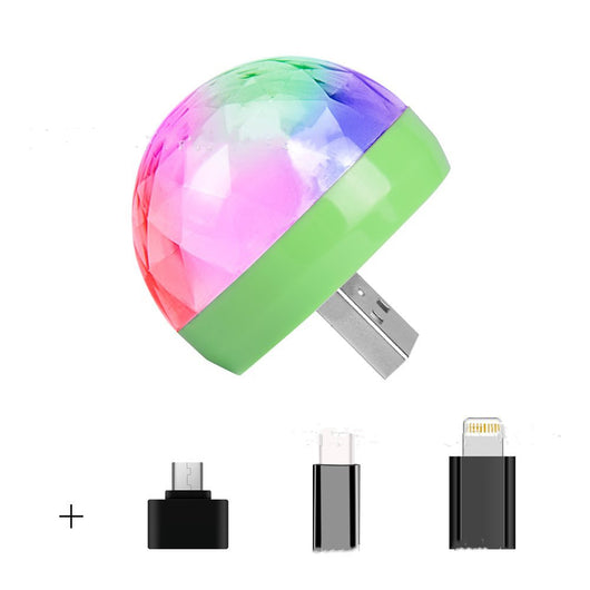 Luz de Escena Mágica RGB con Control por Voz y USB - Image 34
