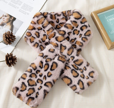 Bufanda de Leopardo Gruesa y Suave para Otoño e Invierno - Image 16