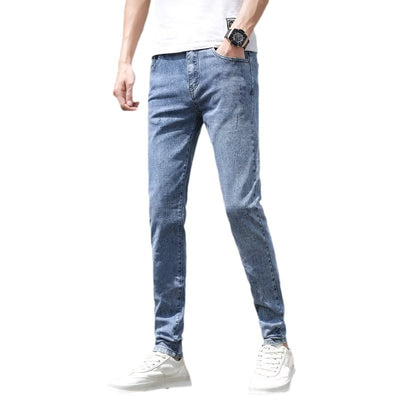 Jeans Claros Hombre Estilo Coreano con Elasticidad - Image 5