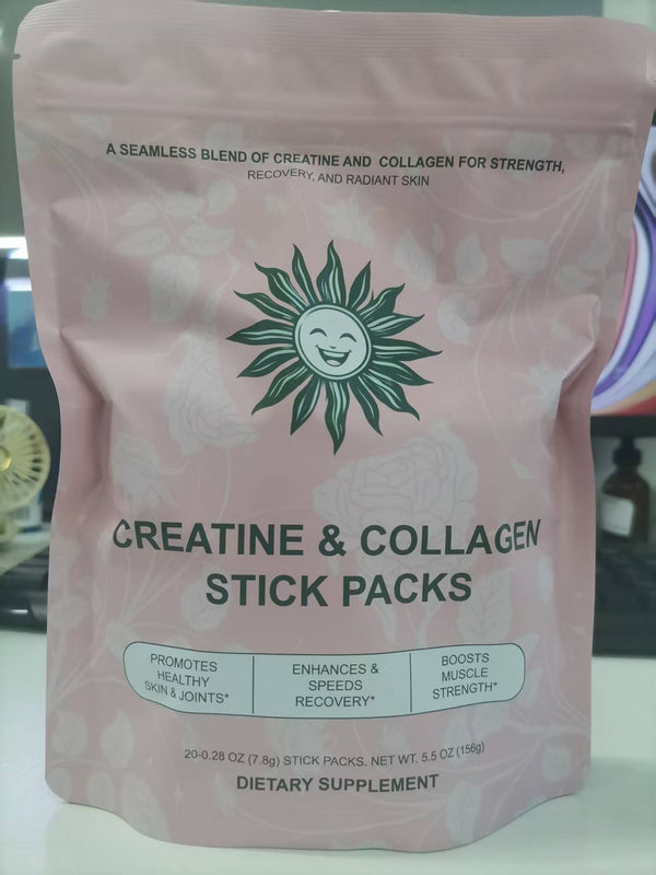 Sobres de Creatina y Colágeno - 20 Sticks