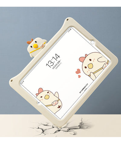 Mochila Infantil con Funda de Silicona para Tablet - Diseño Pollo Adorable - Image 11