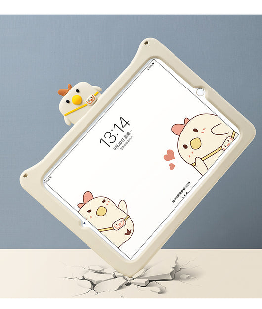Mochila Infantil con Funda de Silicona para Tablet - Diseño Pollo Adorable - Image 11