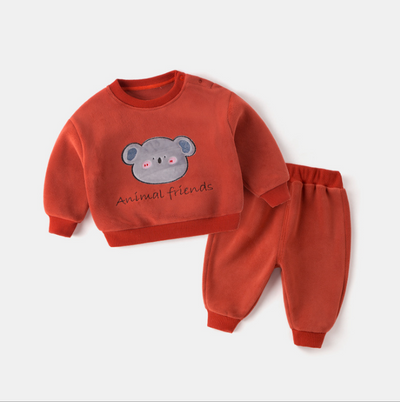 Conjunto de Pijama Térmico Infantil Otoño Invierno - Niños y Niñas - Image 7
