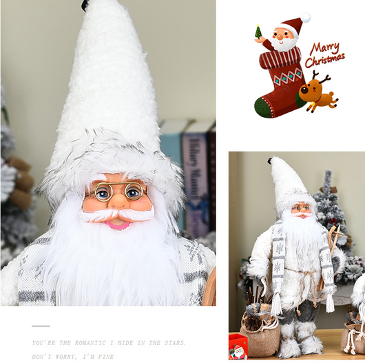 Adornos Navideños Papá Noel Modernos y Elegantes - Image 7