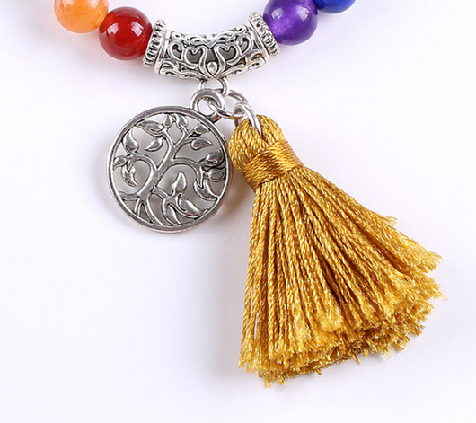 Pulsera artesanal de cuentas de 6mm - Image 3