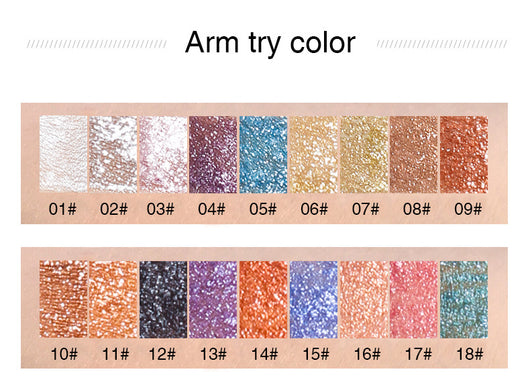 Paleta de Sombras de Ojos con Purpurina de 18 Colores - Image 13
