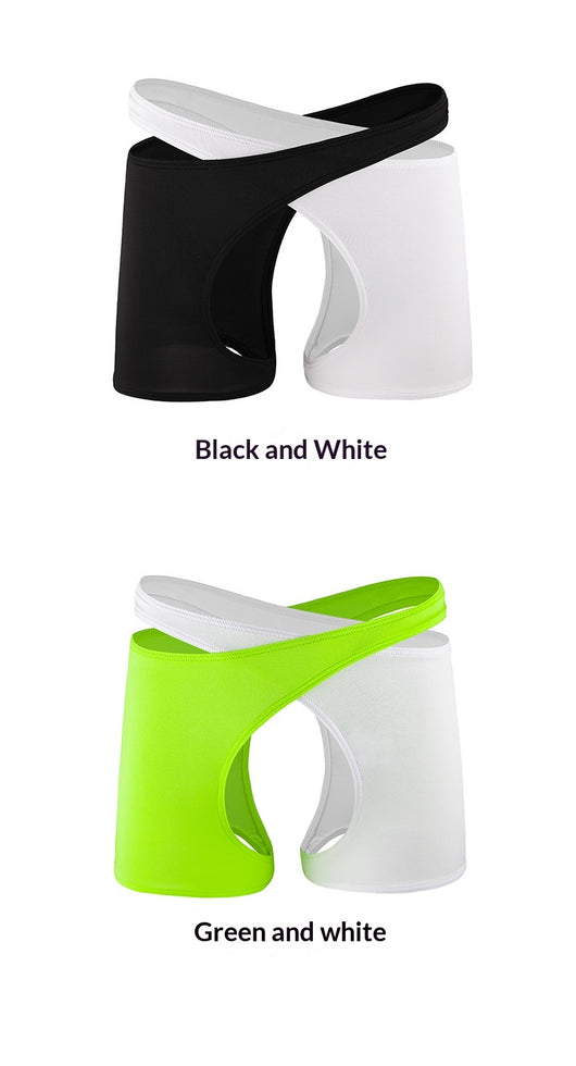 Bóxer Slip Sensual con Diseño Calado para Hombre - Image 19