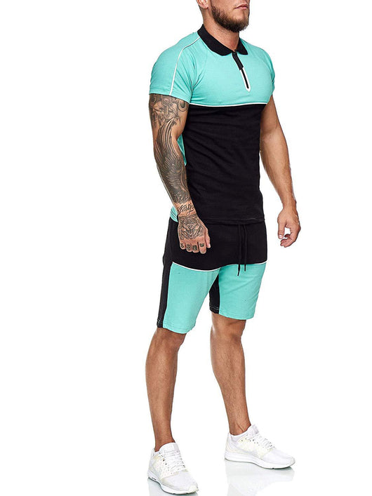 Conjunto Deportivo de Verano para Hombre con Combinación de Colores - Image 6