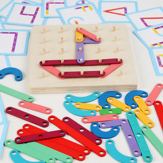 Puzzle de Clavijas de Paleta de Helado para Niños - Image 3