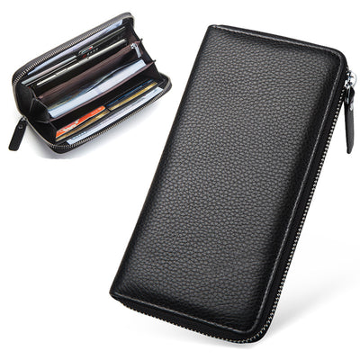 Billetera Larga de Cuero Genuino Premium - Portamonedas Ejecutivo - Image 4