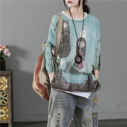 Camiseta Suelta Estampada - Image 4