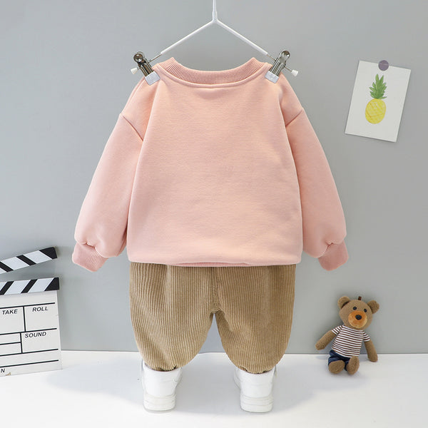 Conjunto Infantil de Terciopelo Acolchado Premium