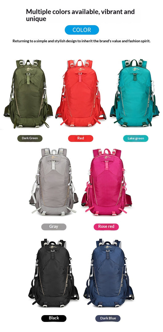 Mochila de Senderismo Impermeable para Hombre con Capacidad Deportiva - Image 14