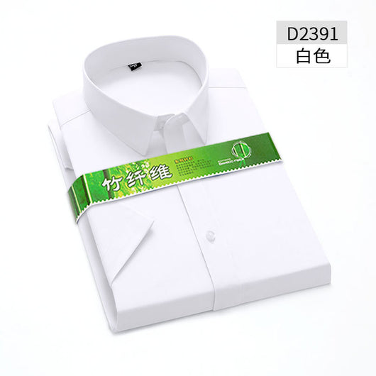 Camisa de Trabajo Casual Ejecutiva en Fibra de Bambú para Hombre - Image 12