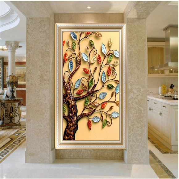 Cuadro Árbol de la Fortuna - Pintura de Diamantes 5D