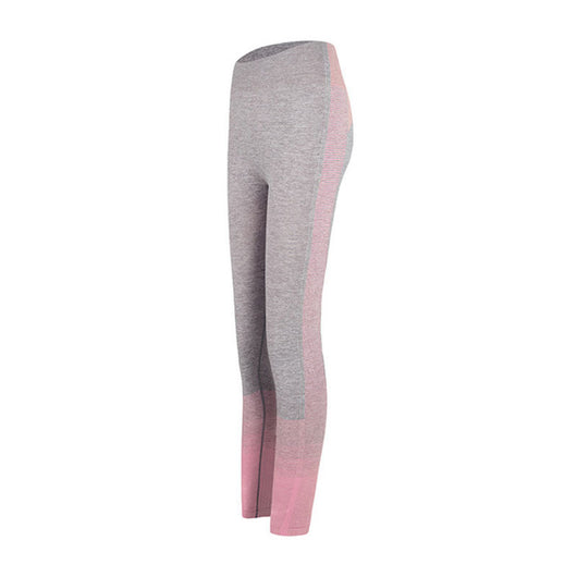 Pantalones Yoga Tejidos sin Costuras con Rayas - Leggings Deportivos para Fitness - Image 10