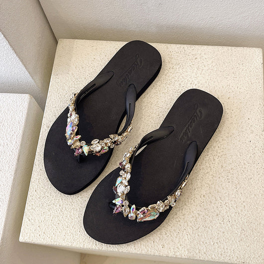 Sandalias Bohemias Planas para Playa - Chanclas Antideslizantes para Mujer - Image 9