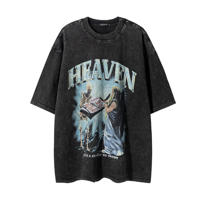 Playera de Calavera Estampada para Hombre - Image 6