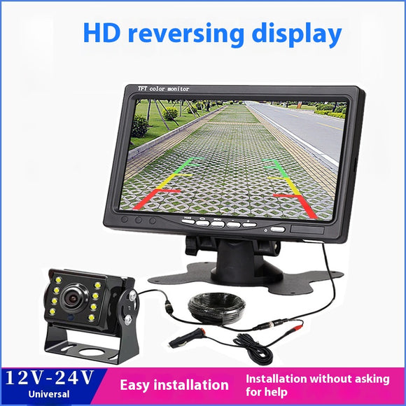 Monitor para Auto 7 Pulgadas - Pantalla Reversible HD