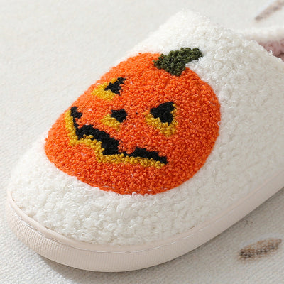 Pantuflas Cálidas Calabaza Halloween para Parejas - Zapatos de Casa Cómodos Hombre y Mujer - Image 15