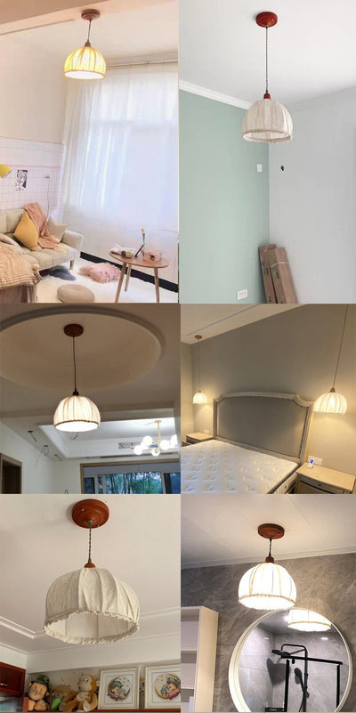 Lámpara Colgante Vintage Estilo Rústico para Dormitorio y Estudio - Image 13