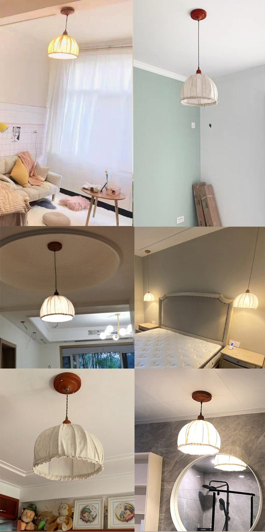 Lámpara Colgante Vintage Estilo Rústico para Dormitorio y Estudio - Image 13